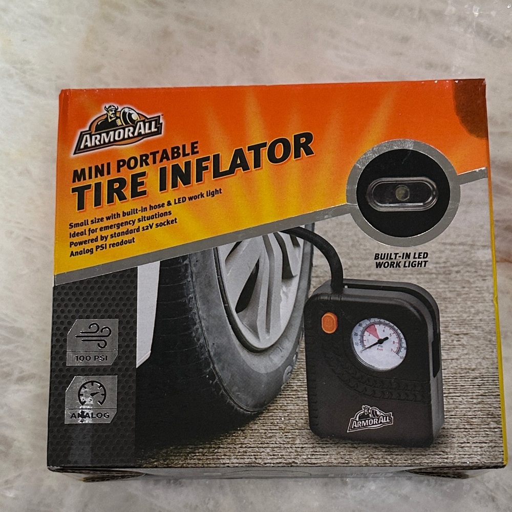 Armor All Mini Portable Tire Inflator